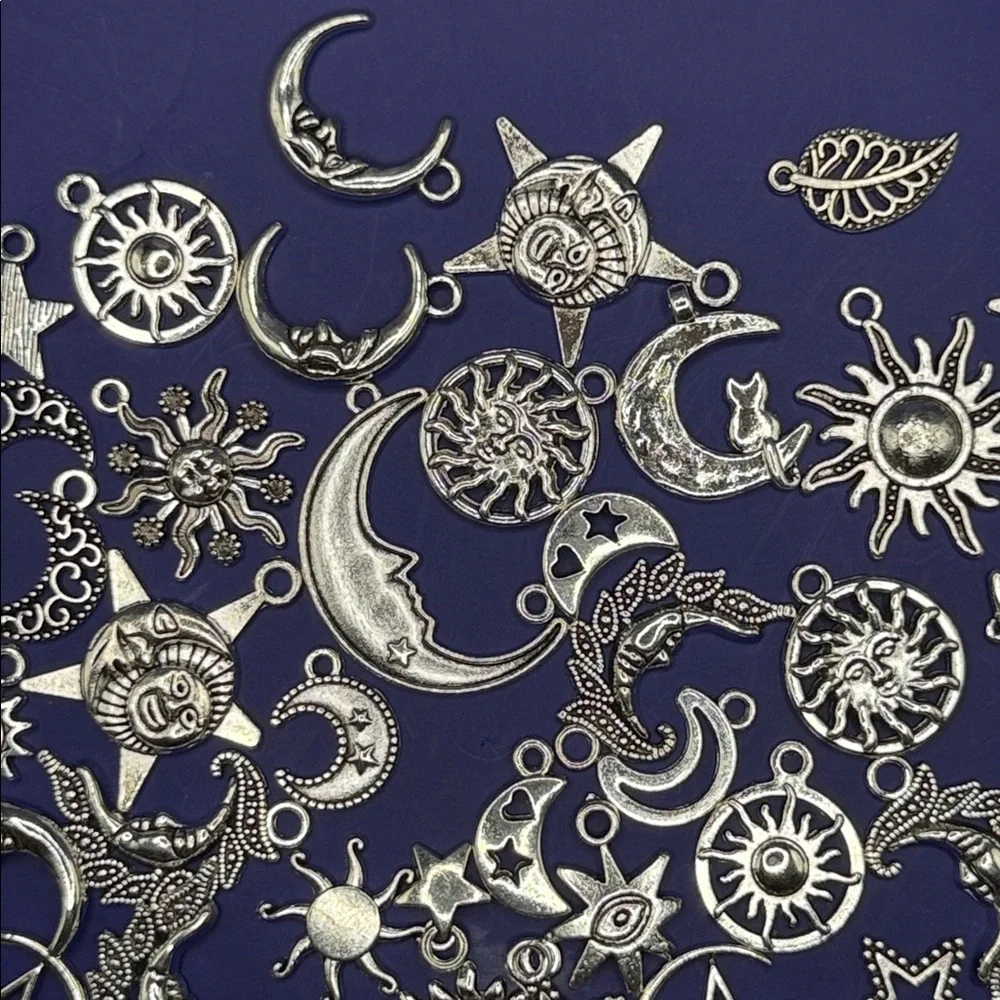 Silver Celestial Charms Set - Picture 3 of 6